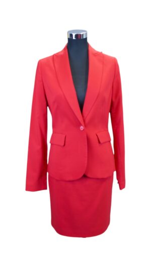 Damenkostüm rot